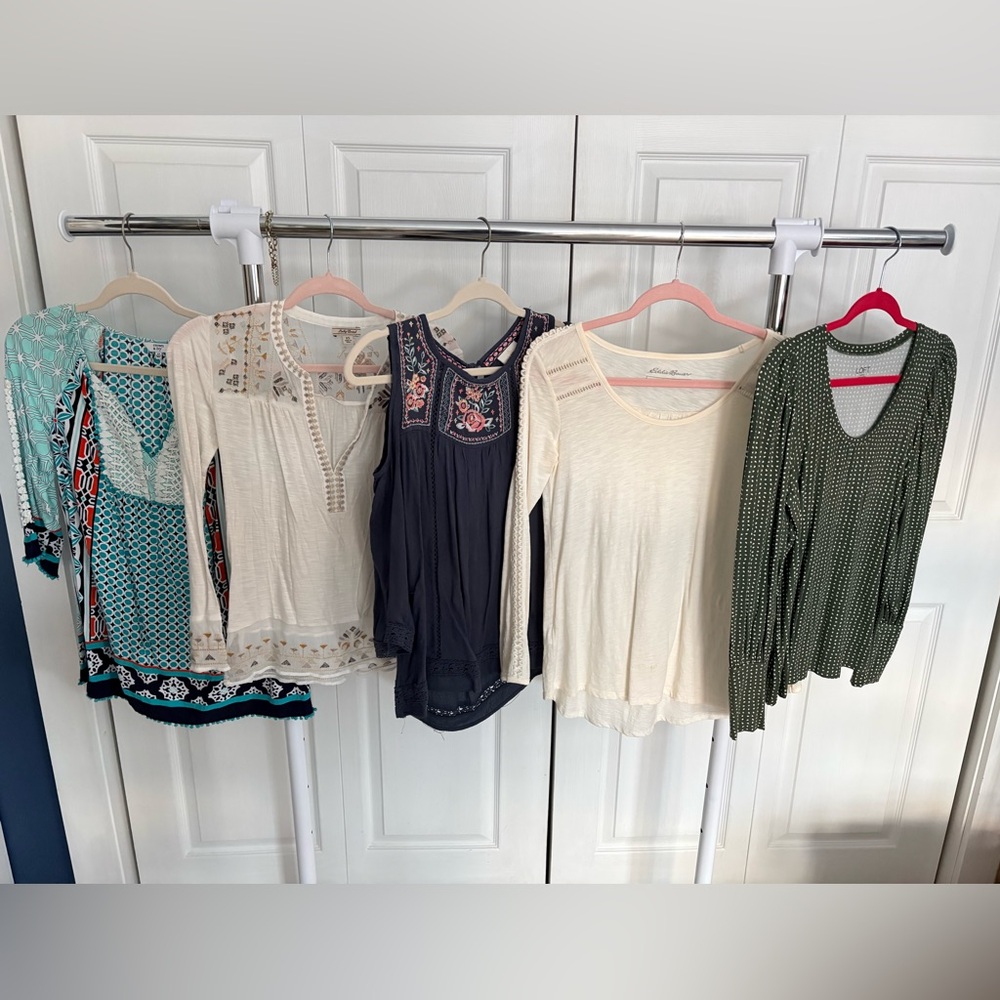 Size xs 5 long sleeve women’s tops #3